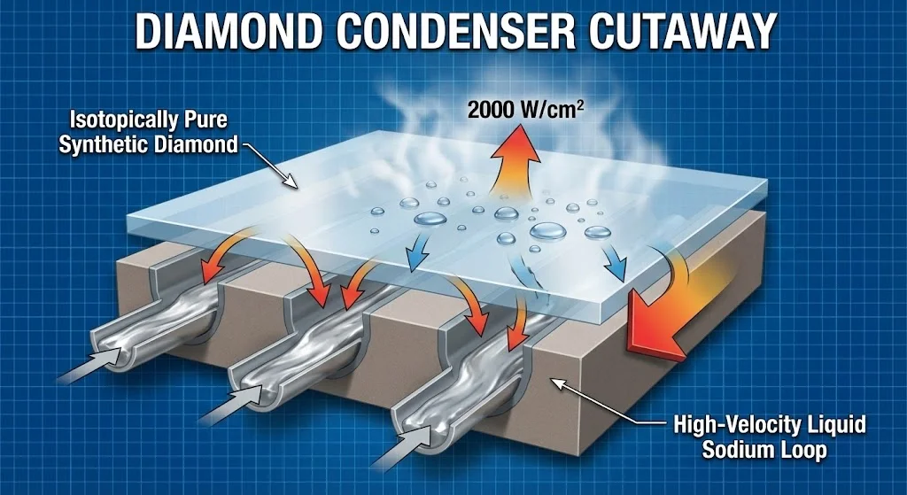Diamond Condenser Cutaway