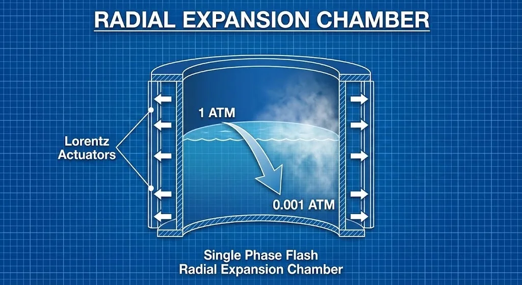 Radial Expansion Diagram